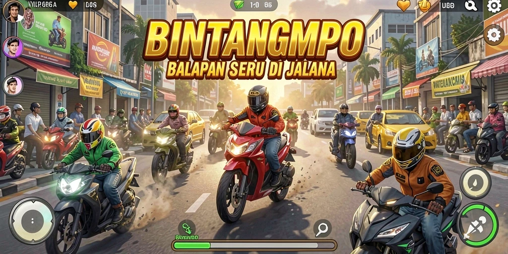 Tangkapan layar utama gameplay BINTANGMPO yang mendebarkan.