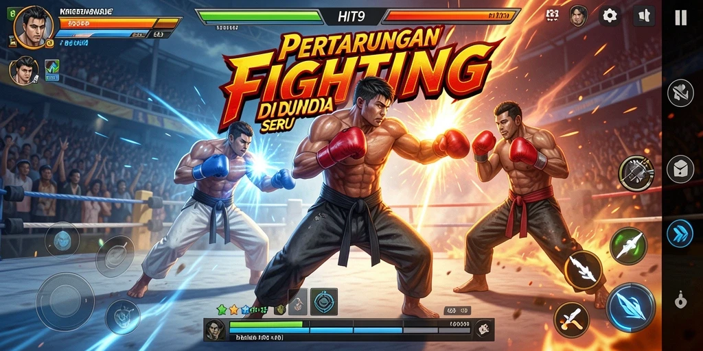 Tampilkan aksi pertarungan seru dengan grafis memukau di HIT9.