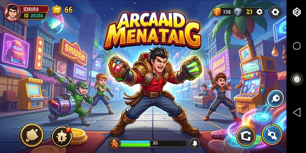 Screenshot utama <strong>ID66</strong> menampilkan aksi gameplay yang intens dan seru.