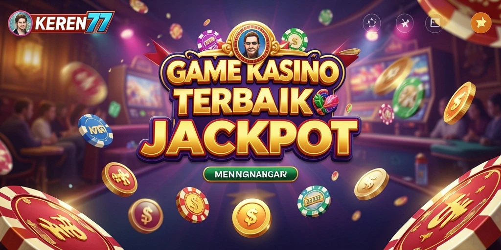 Tampilan permainan Kasino yang seru dan mengasyikkan di KEREN77.
