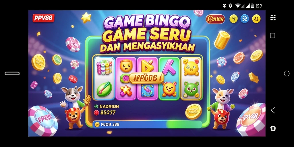 Tampilan gameplay Bingo yang menarik di PPV88.