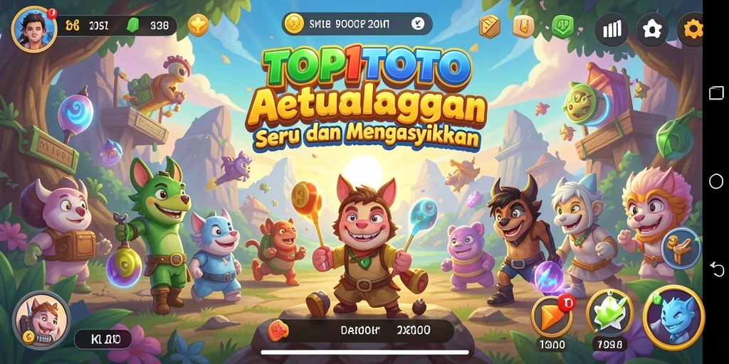 Screenshot gameplay TOP1TOTO dengan aksi seru dan menantang.
